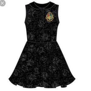 Women’s Small HARRY POTTER Black Sleeveless Dress